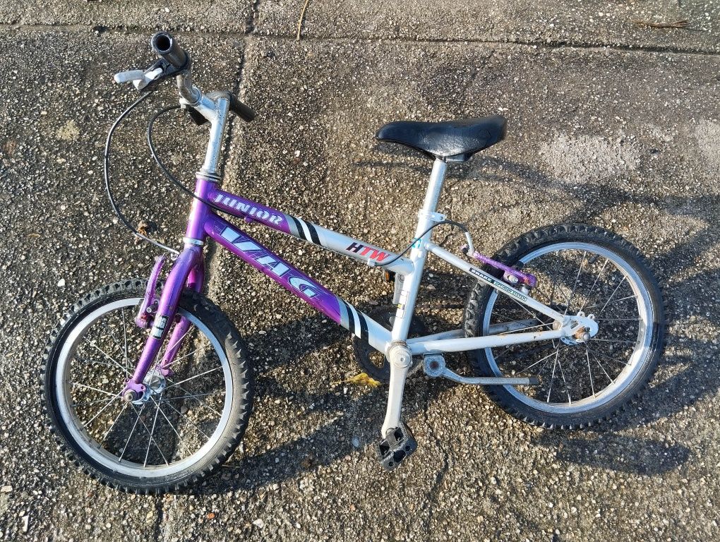 Bicicleta Criança Roda 16 dos 4 aos 7 anos