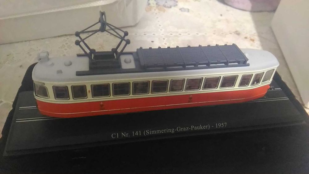 коллекционная модель трамвай 1:87 для железная дорога piko