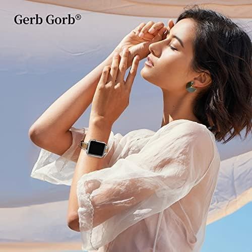 Cienki skórzany pasek do apple watch 42mm gerbgorb