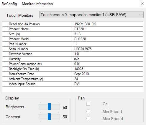 Dotykowy monitor 32"" ELO ET3201L