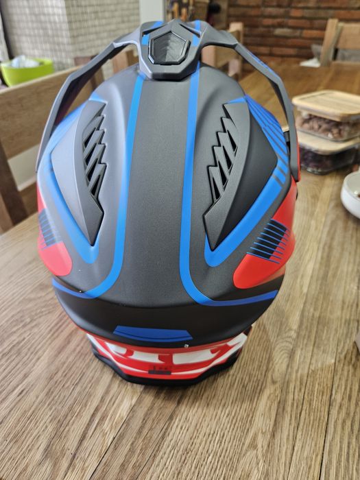 Kask Airoh Commander Boost RED/BLUE MATT