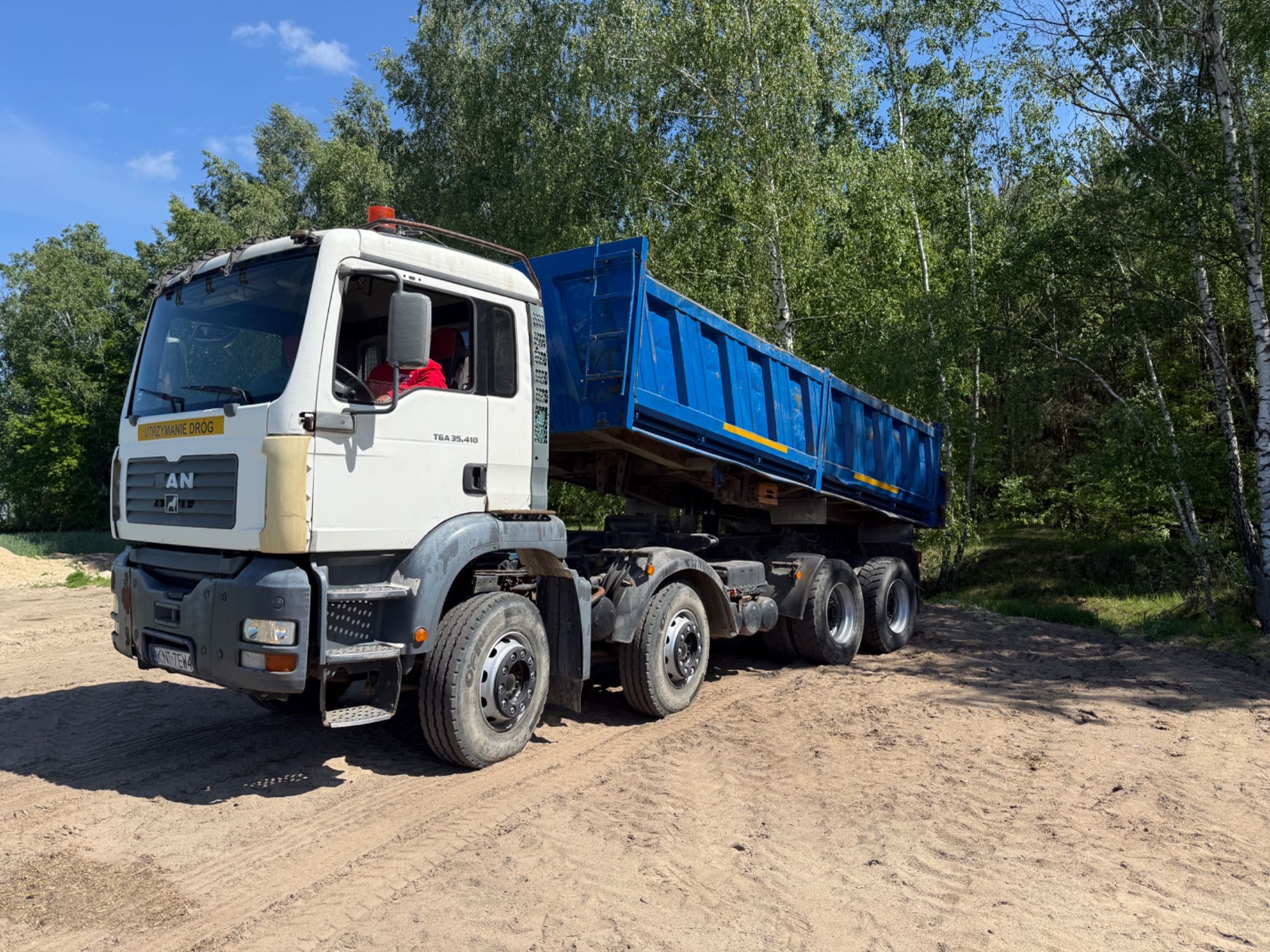 Wywrotka MAN TGA 35.410 4-ośka 2004 r Wywrot 8x4 WOZIDŁO TANIO FAKTURA
