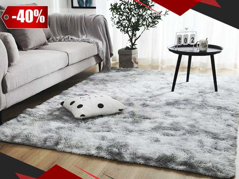 DYWAN Shaggy 120x170cm Pluszowy XXL Miękki Włos Krótki PRODUCENT