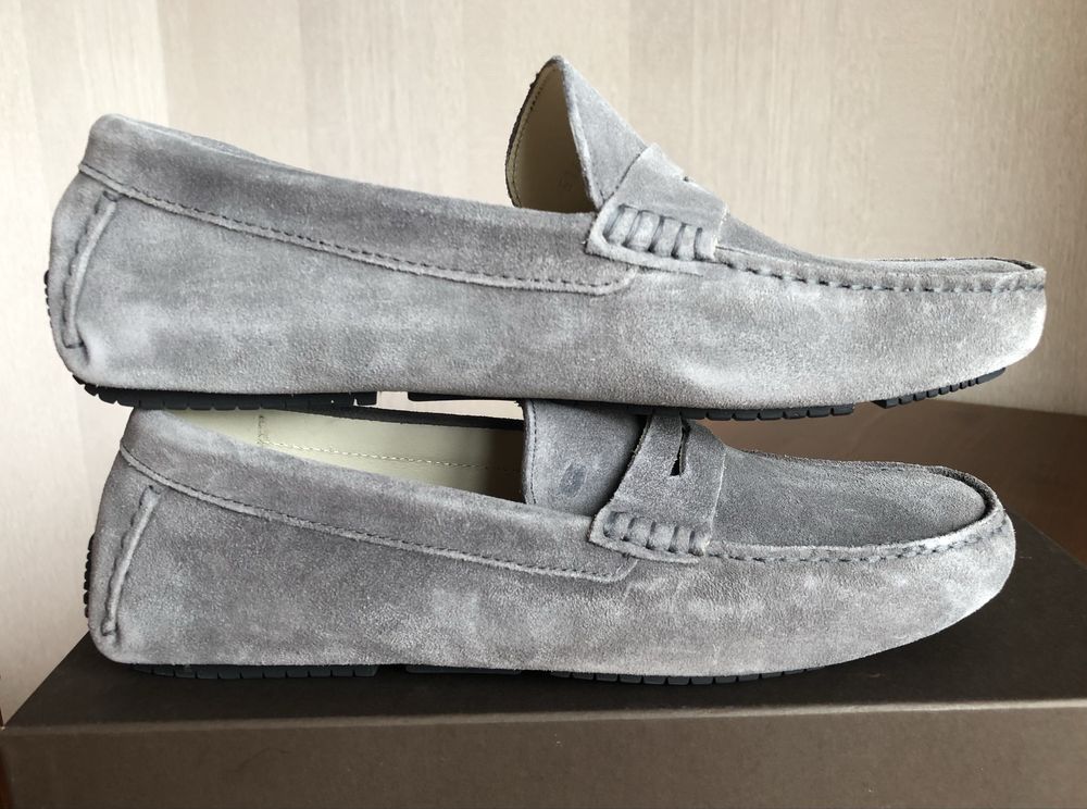 Florsheim, мокасины из натуральной замши, р. 40 26,5 см