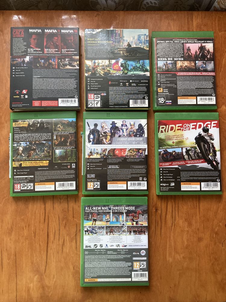 Ігри ліцензійні до Xbox, 360, One, Series X