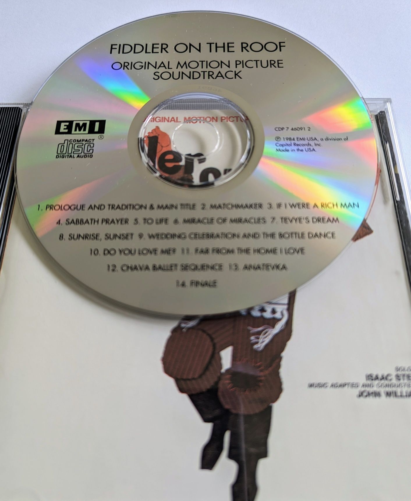 Skrzypek na dachu  Fiddler on the roof soundtrack CD