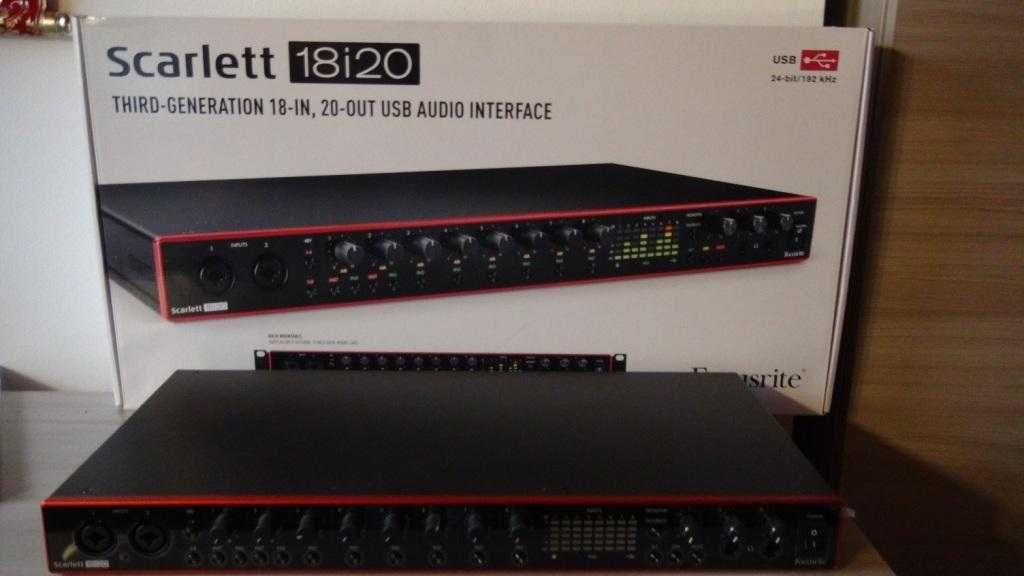 Focusrite Scarlett 18i20 (3rd Gen)