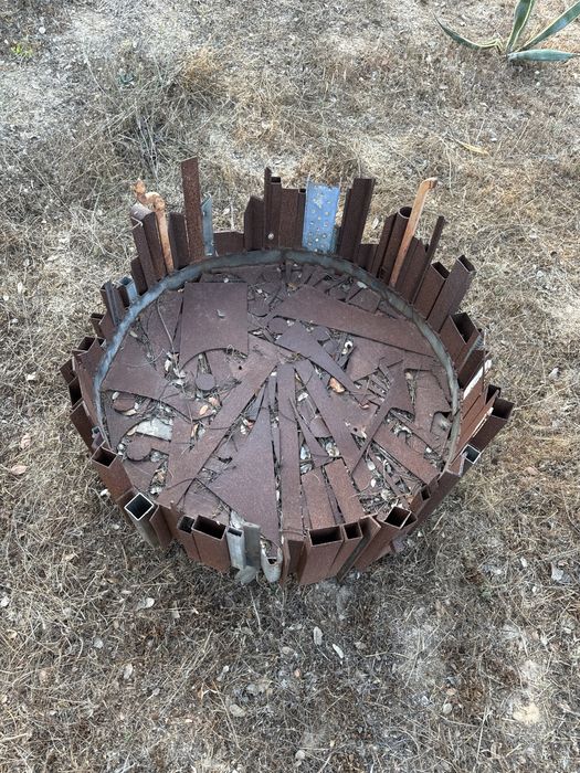 firepit lareira exterior