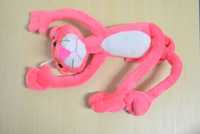 T37 Conjunto Pantera Cor de Rosa boneco peluche 40cm