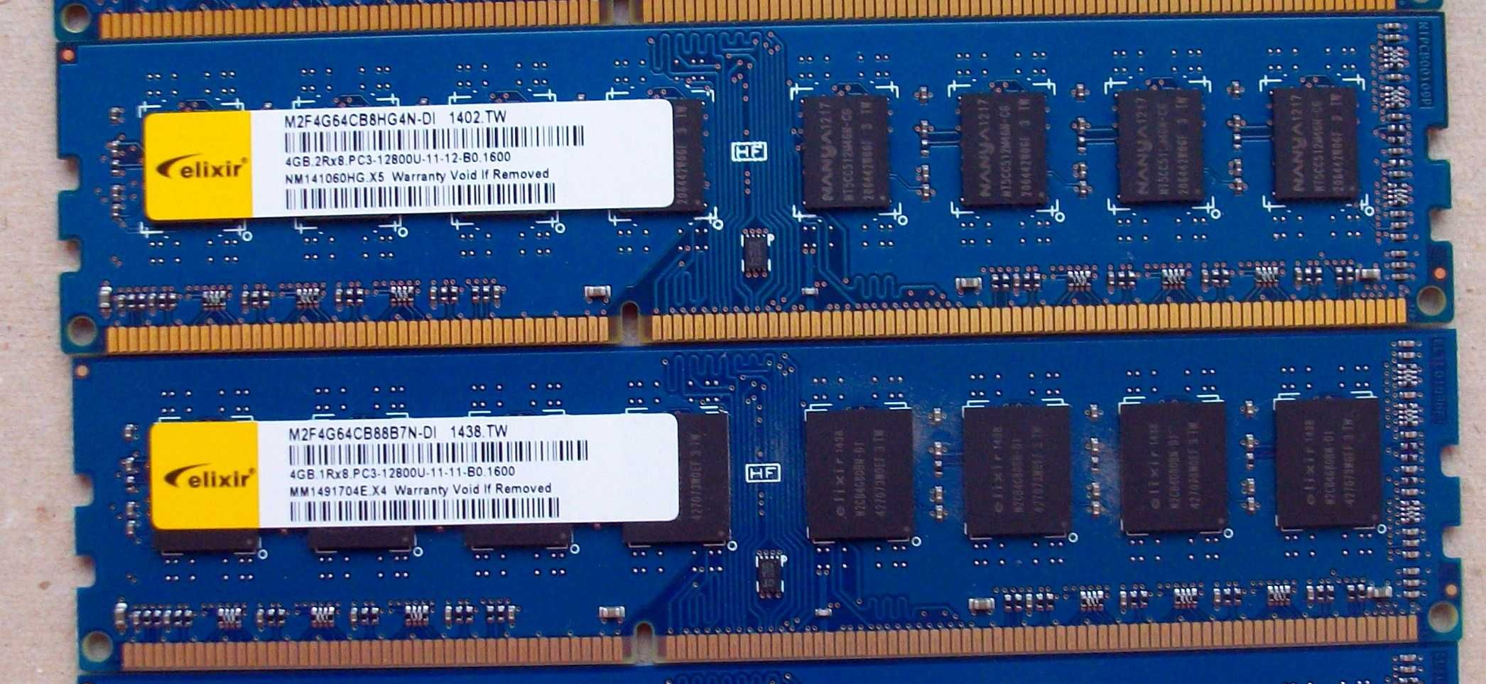 4 GB DDR3 Elixir 1600 MHz PC3-12800 для Intel/AMD
