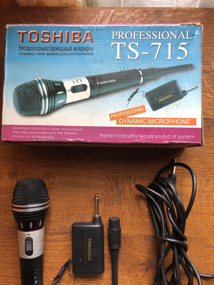 Мікрофон toshiba ts-715 karaoke караоке