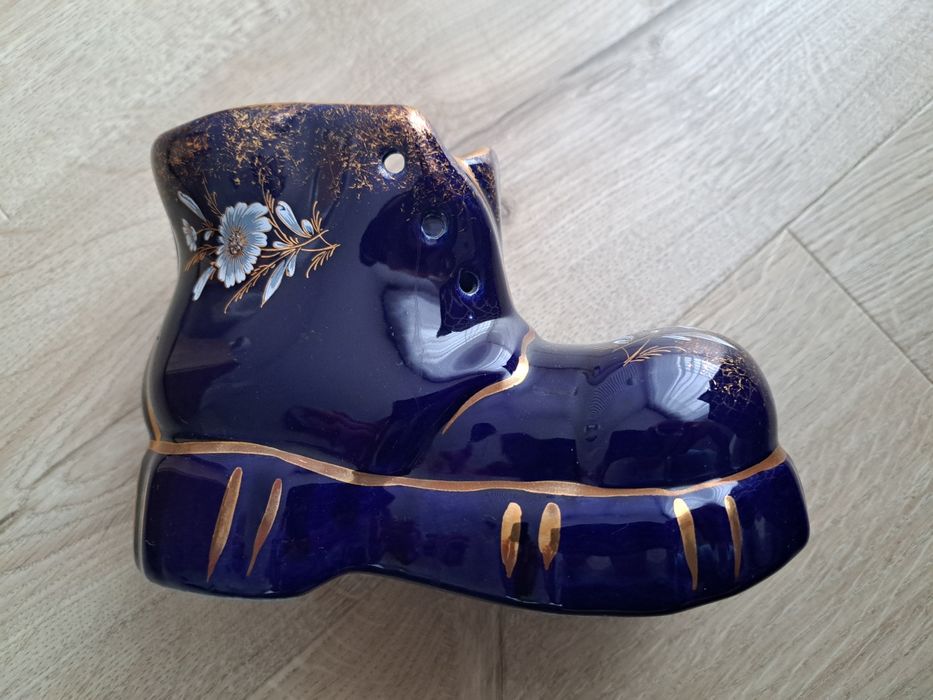 Porcelanowy but ozdobny, dekoracja! Polecam