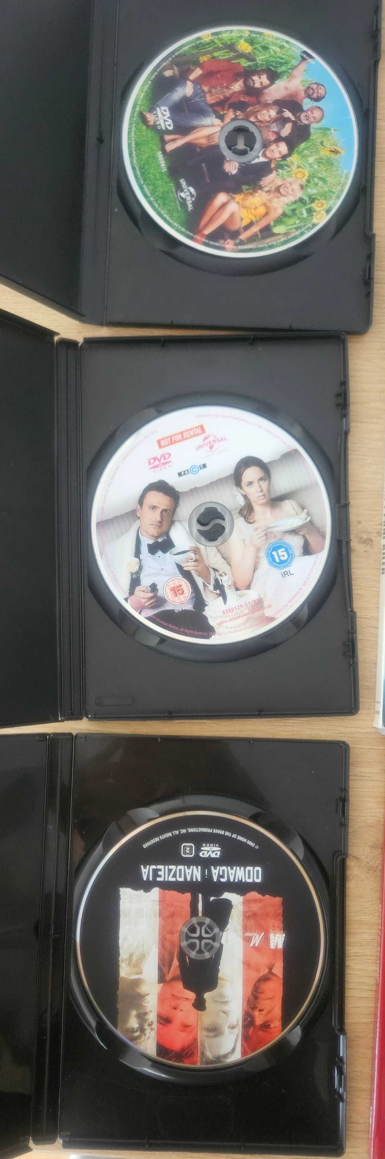 Płyty z filmami dvd zestaw 12 szt.