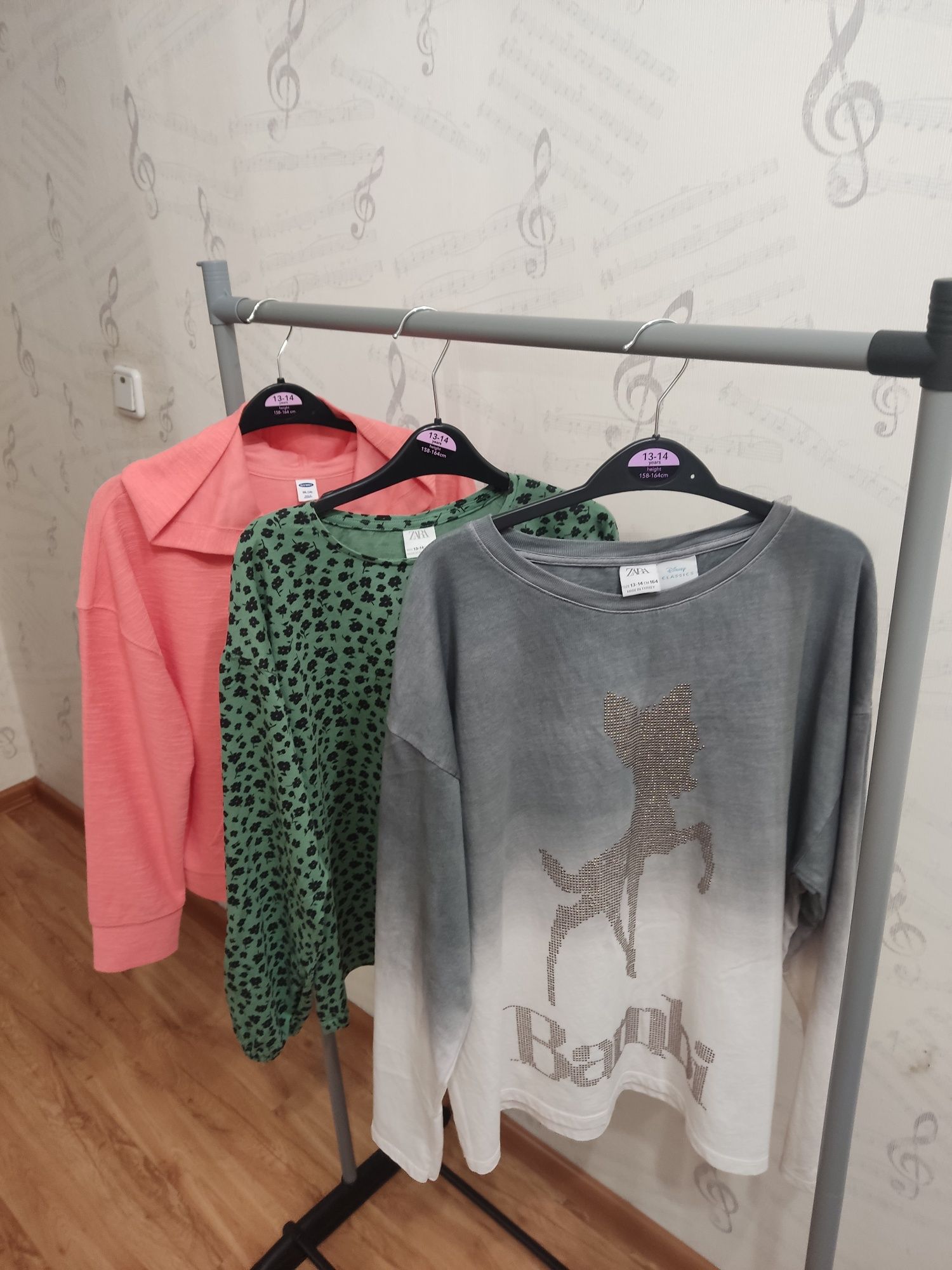 Регланы для девочки фирмы Zara,OLD NAVY