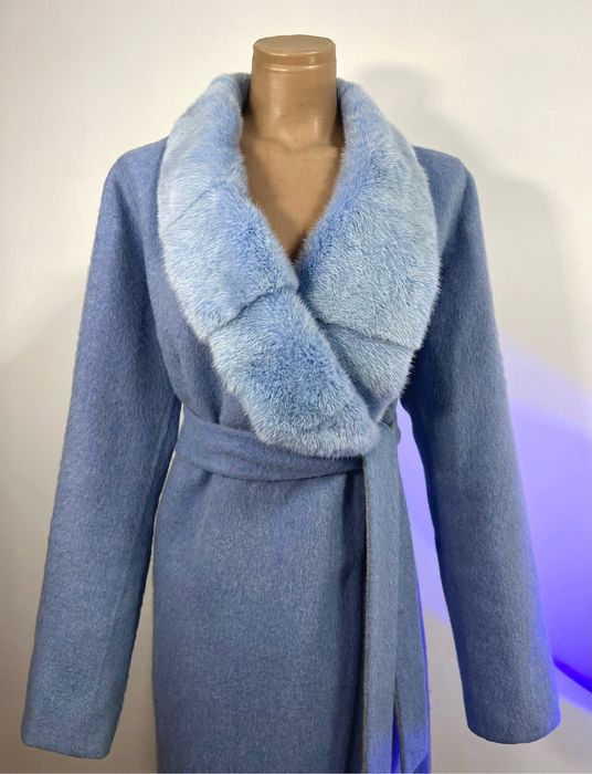 Пальто альпака + натуральний писець • преміум якість • GoldFox