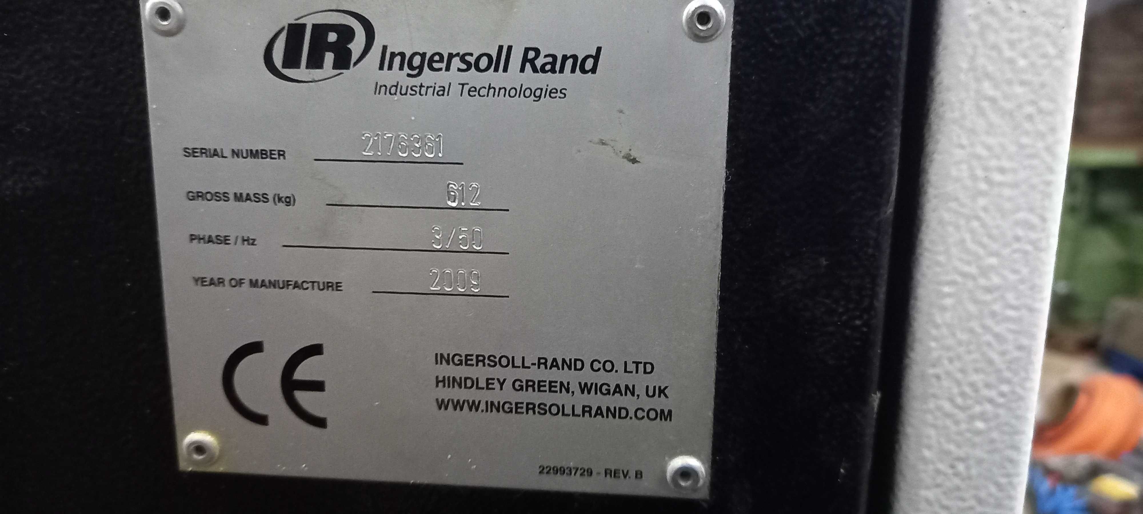Sprężarka śrubowa kompresor Ingersoll Rand IRN 30  2009 rok