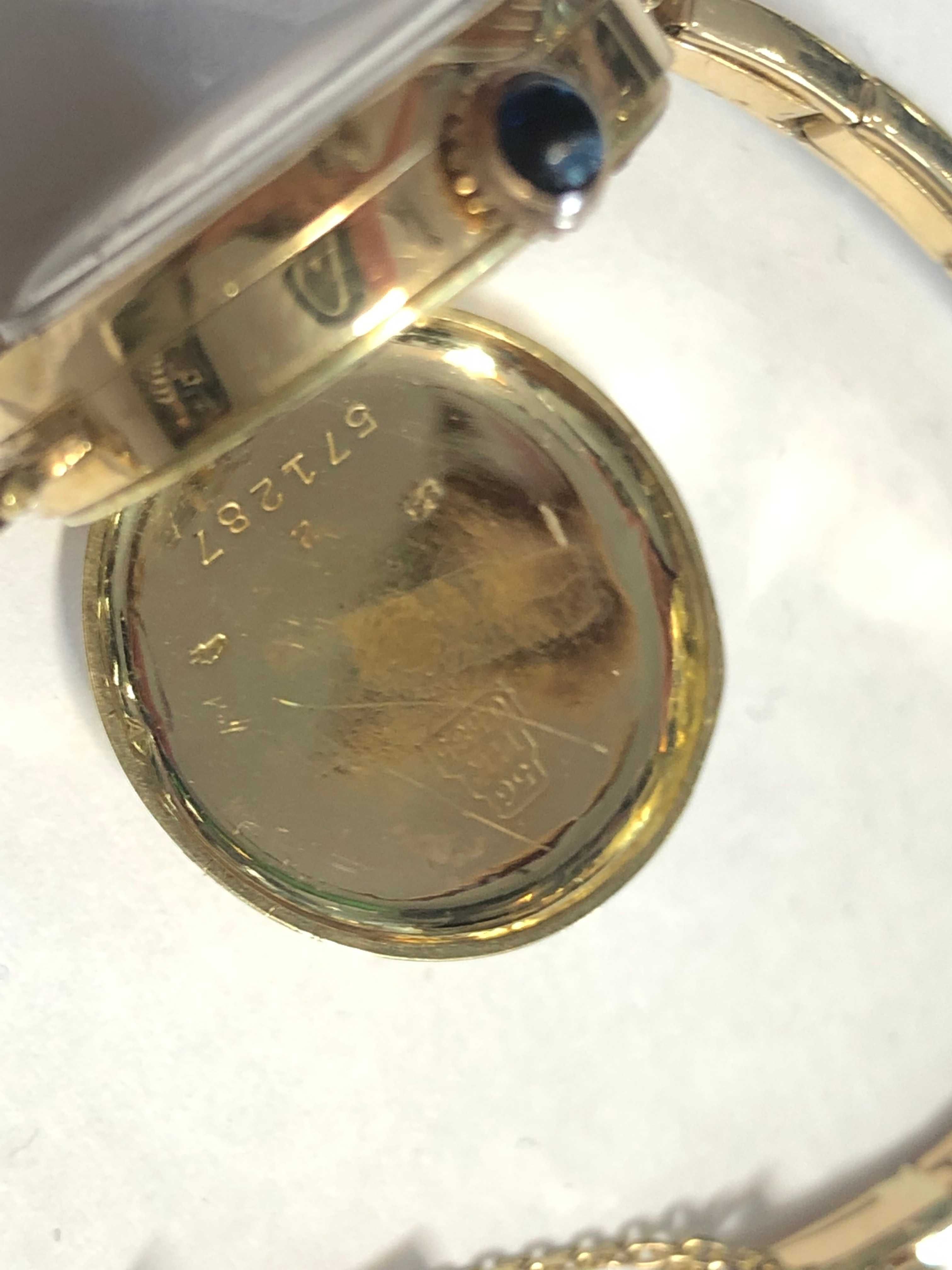 Złoty Szwajcarski zegarek mechaniczny uszkodzony 14kt (585) 14,72 gram