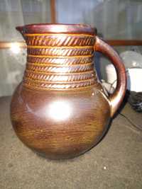 Stary dzbanek ceramika, glina