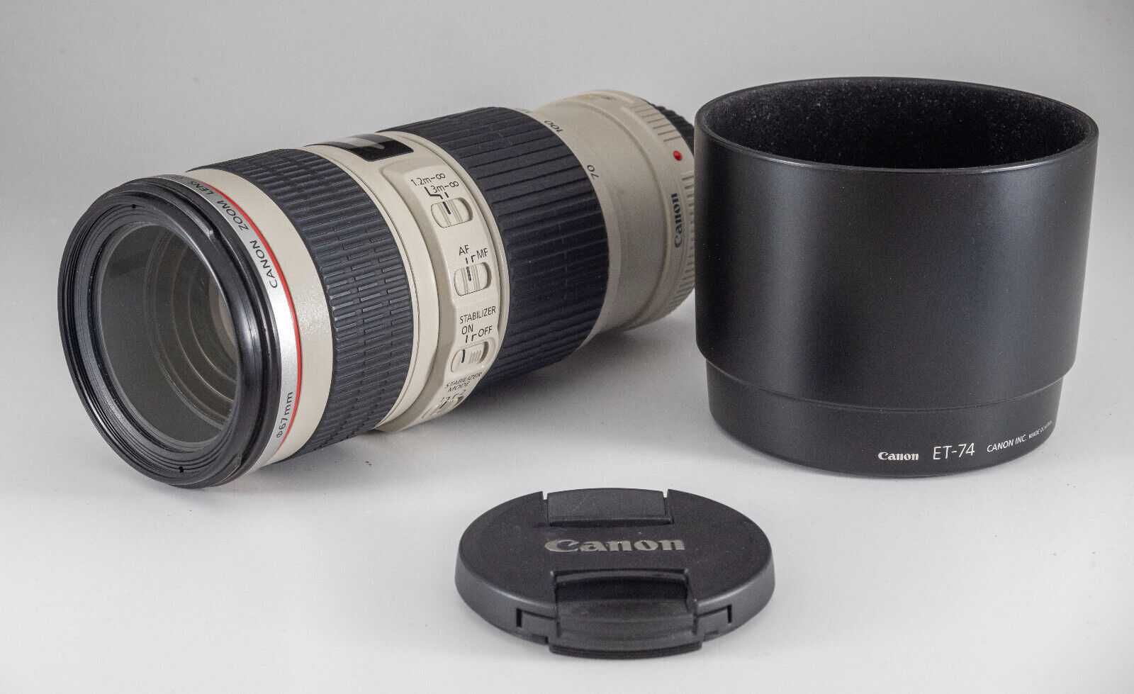 Canon EF 70-200 mm f/4 L IS USM Stabilizacja