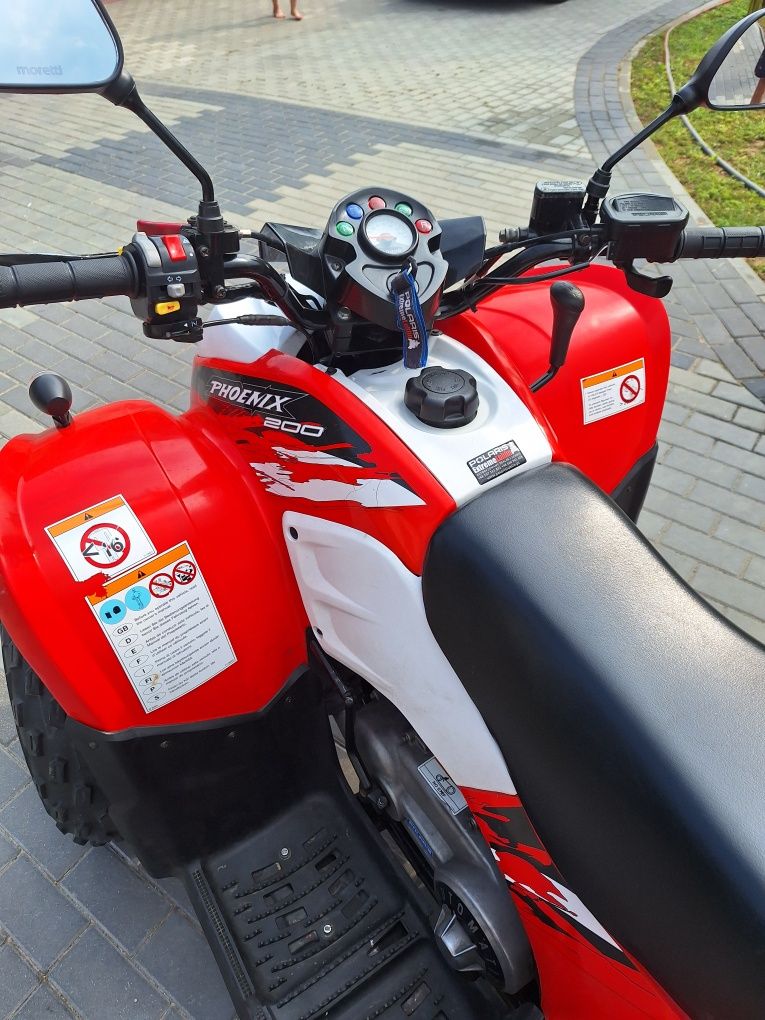 Dla dzieci Polaris pheonix 200 stan idealny drugi quad dokładam do zak