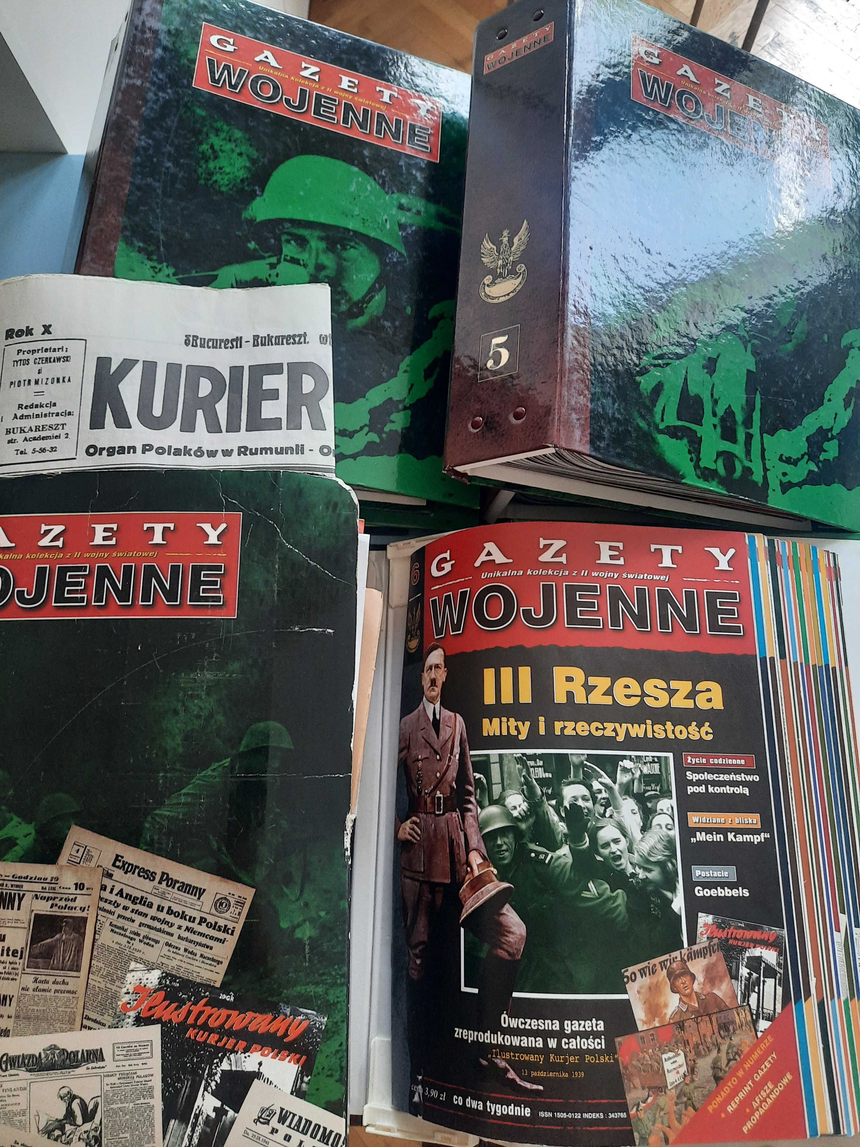 Gazety Wojenne kolekcja i reprinty