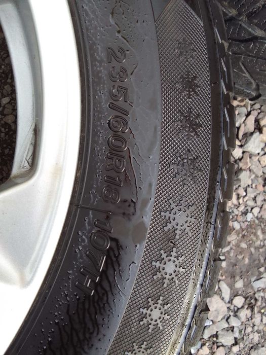 Koła zimowe 5x108 18 Ford Kuga,Edge,S-max,Volvo 235/60/18!TPMS!Piękne