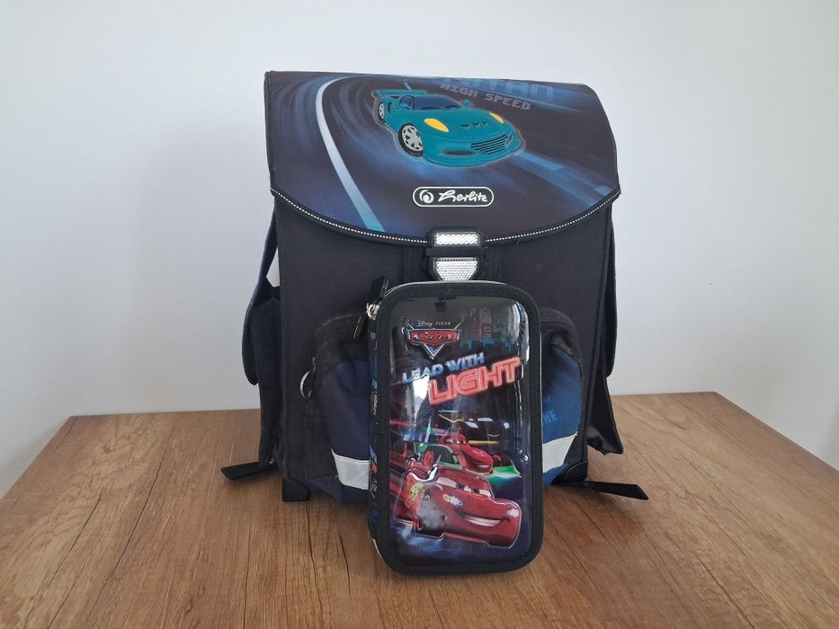 HERLITZ Tornister szkolny  GRATIS ! piórnik dwukomorowy