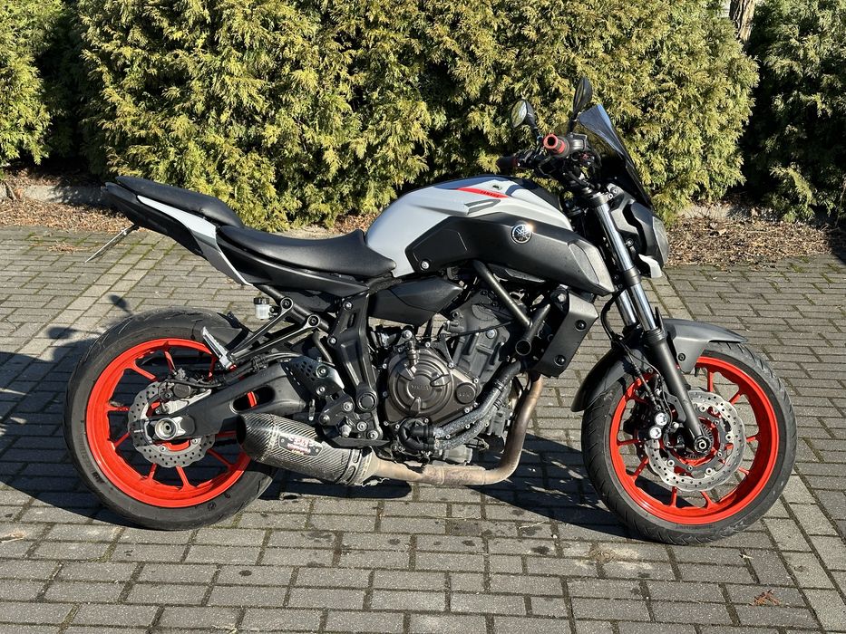 Wynajem, wypożyczalnia motocykla Yamaha MT-07 2019