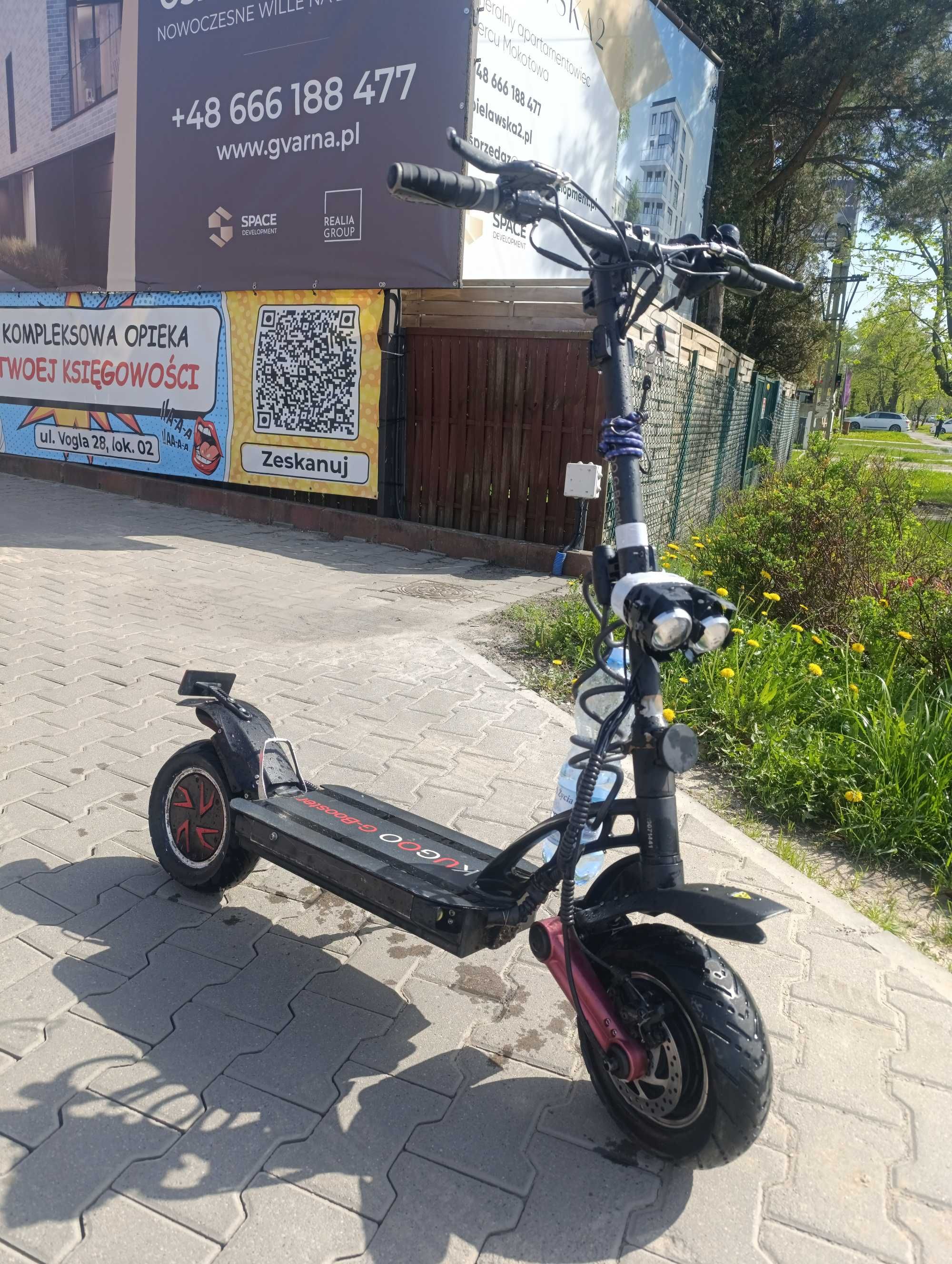 skuter elektryczny hulaynoga Kugoo g booster 1600w