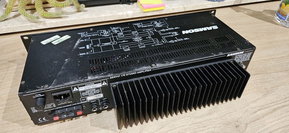 Hi-Fi Samson servo-170 studio amplifier 85w
