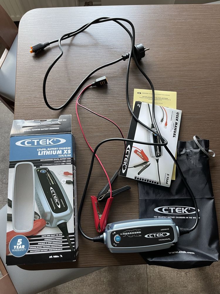 Ładowarka Cetek Lithium XS  LiFe PO