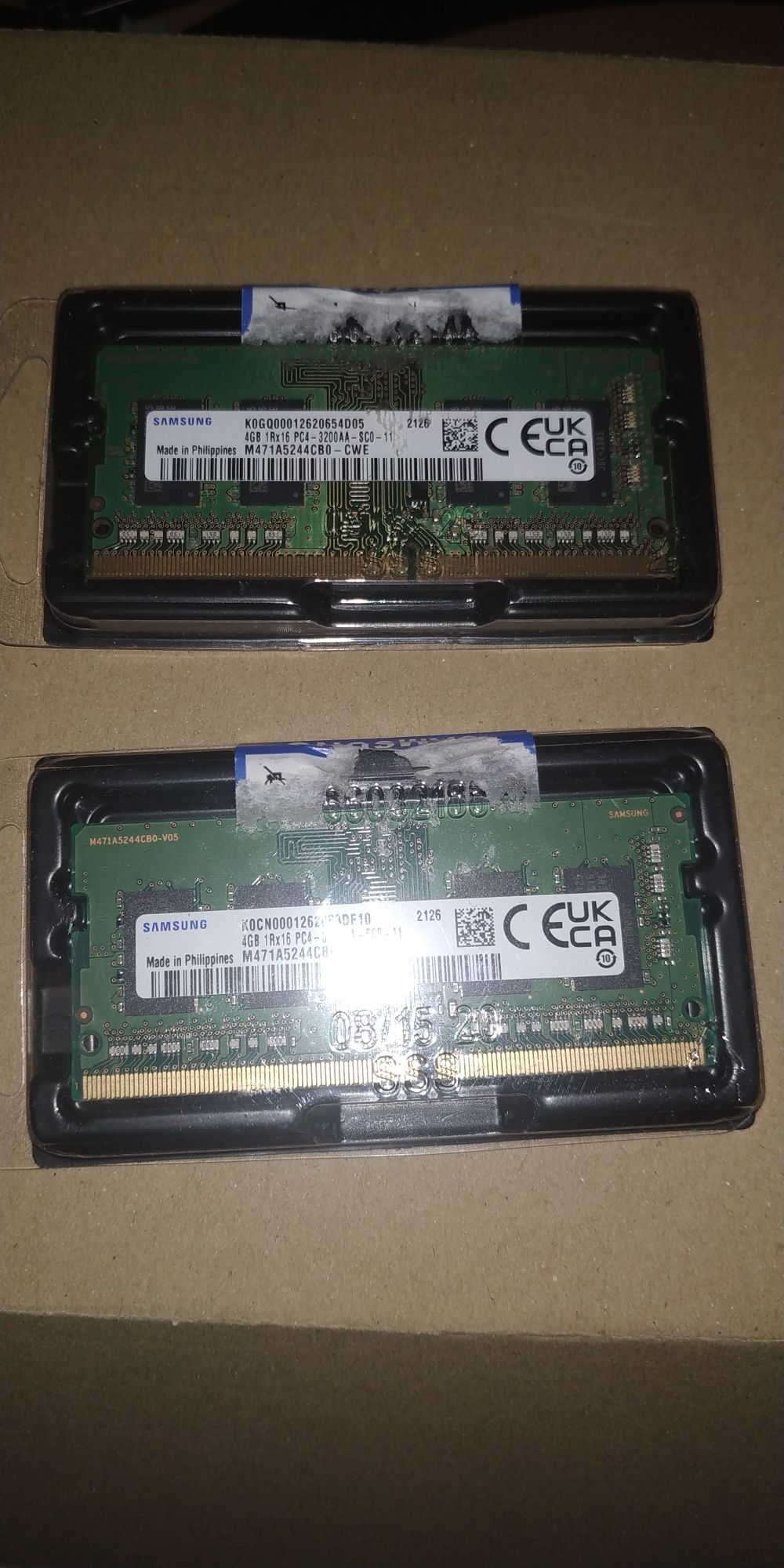 Ddr4 so dimm samsung 3200 16 gb для ноута комплект