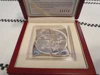 Komplet srebrnych monet Euro 2012 4 x 10zł