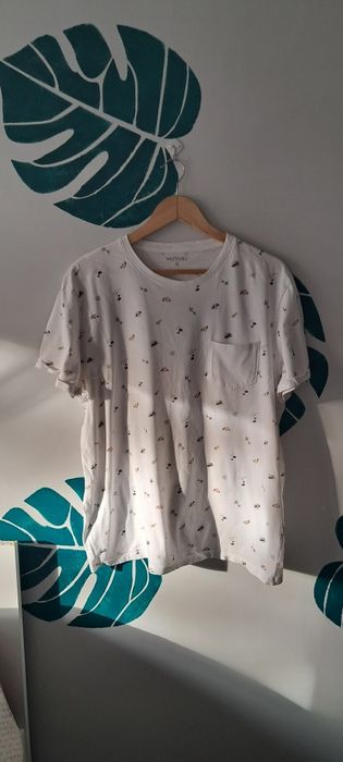 Koszulka t-shirt meski wakacyjny wzor XL