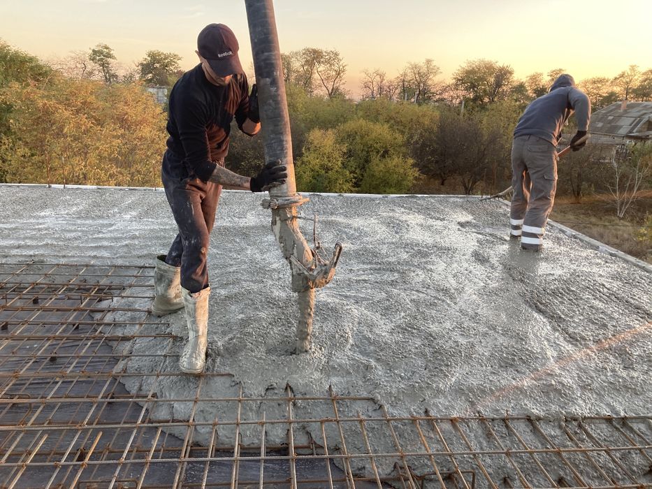 Монолитное перекрытие. Опалубка (монтаж/аренда), бетонные работы.