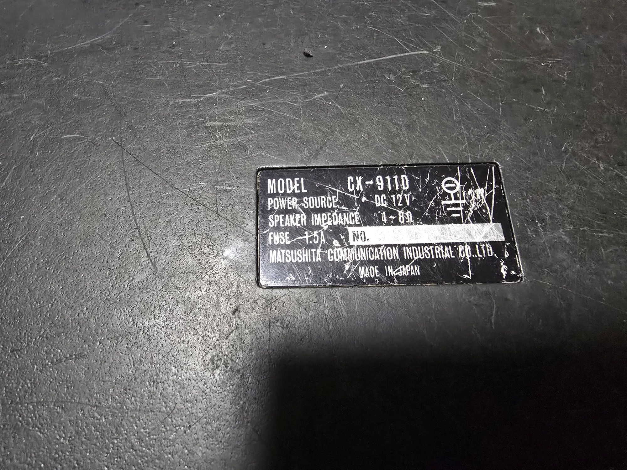 Кассетный проигрыватель National cx-9110 Япония