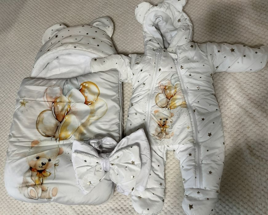 Продам зимовий набір для виписки з пологового.