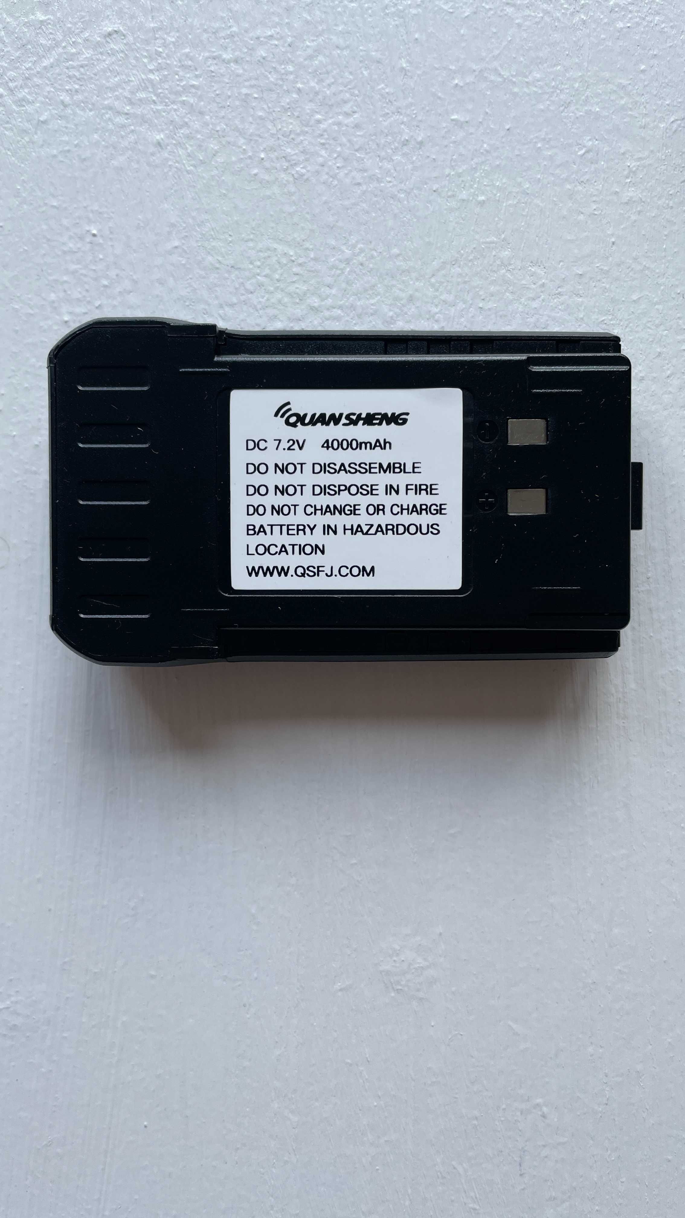 Портативна рація Quansheng TG-UV2 Plus Black 10W 4000 mAh