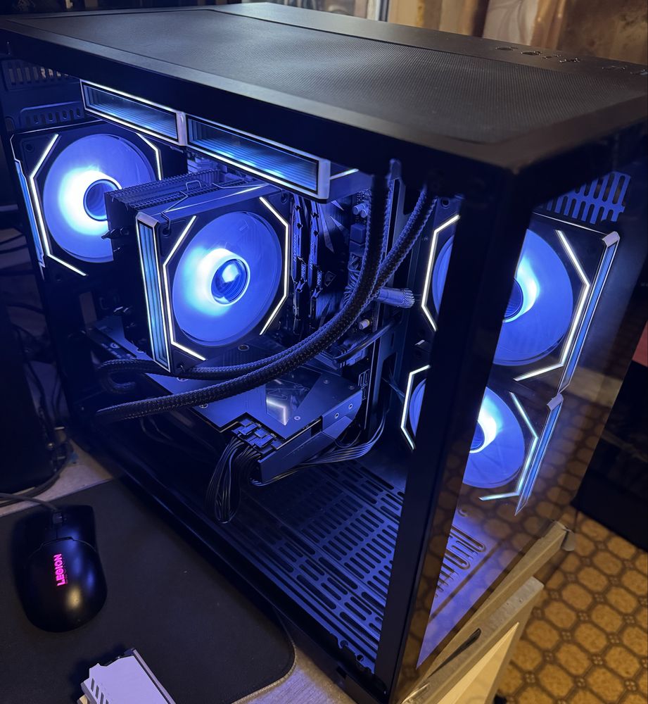 Игровой ПК Ryzen 5 5600, RTX 3080, B450, 32gb 3200mhz