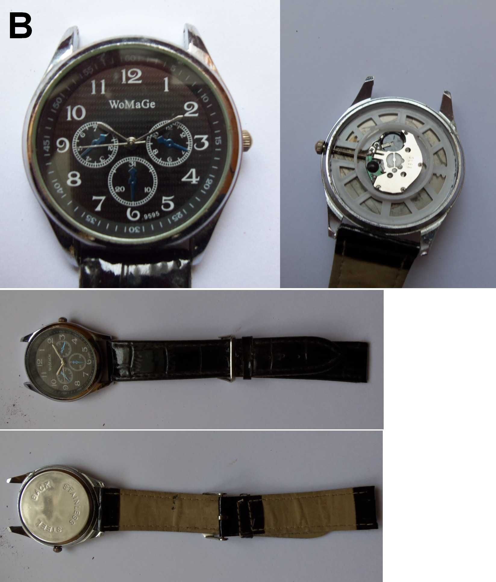 Oldskulowe zegarki elektroniczne na rękę dla kolekcjonera - 6 szt