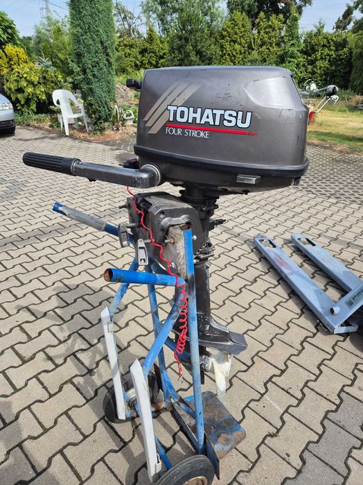 silnik zaburtowy Tohatsu 5 KM  S rumpel 4suw