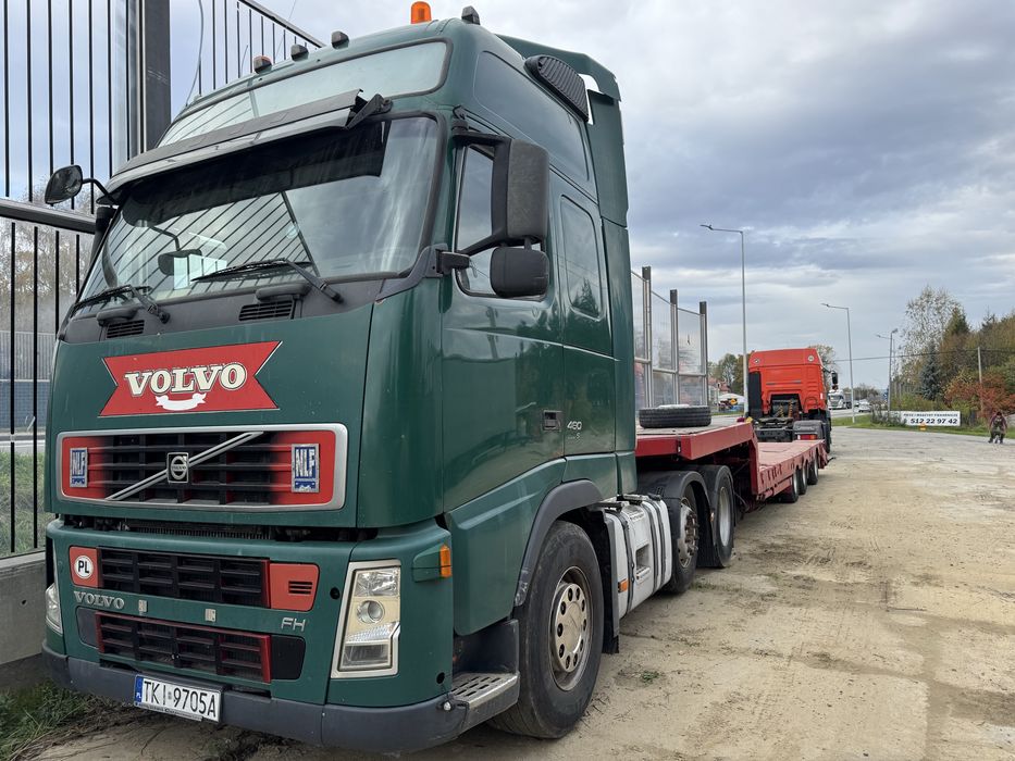 Zestaw niskopowoziowy Volvo FH480 dmc 56 ton euro5 naczepa Floor