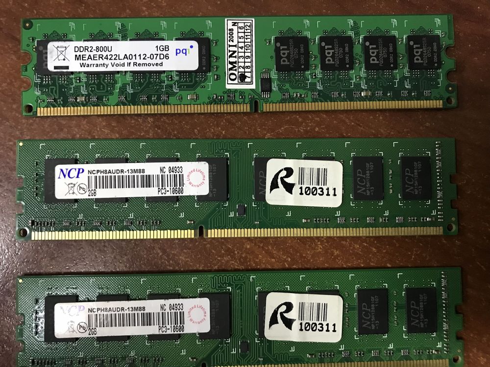 Оперативная память DDR/DDR2