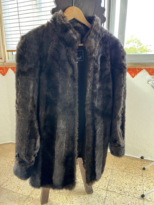 Casaco pelo sintético quente