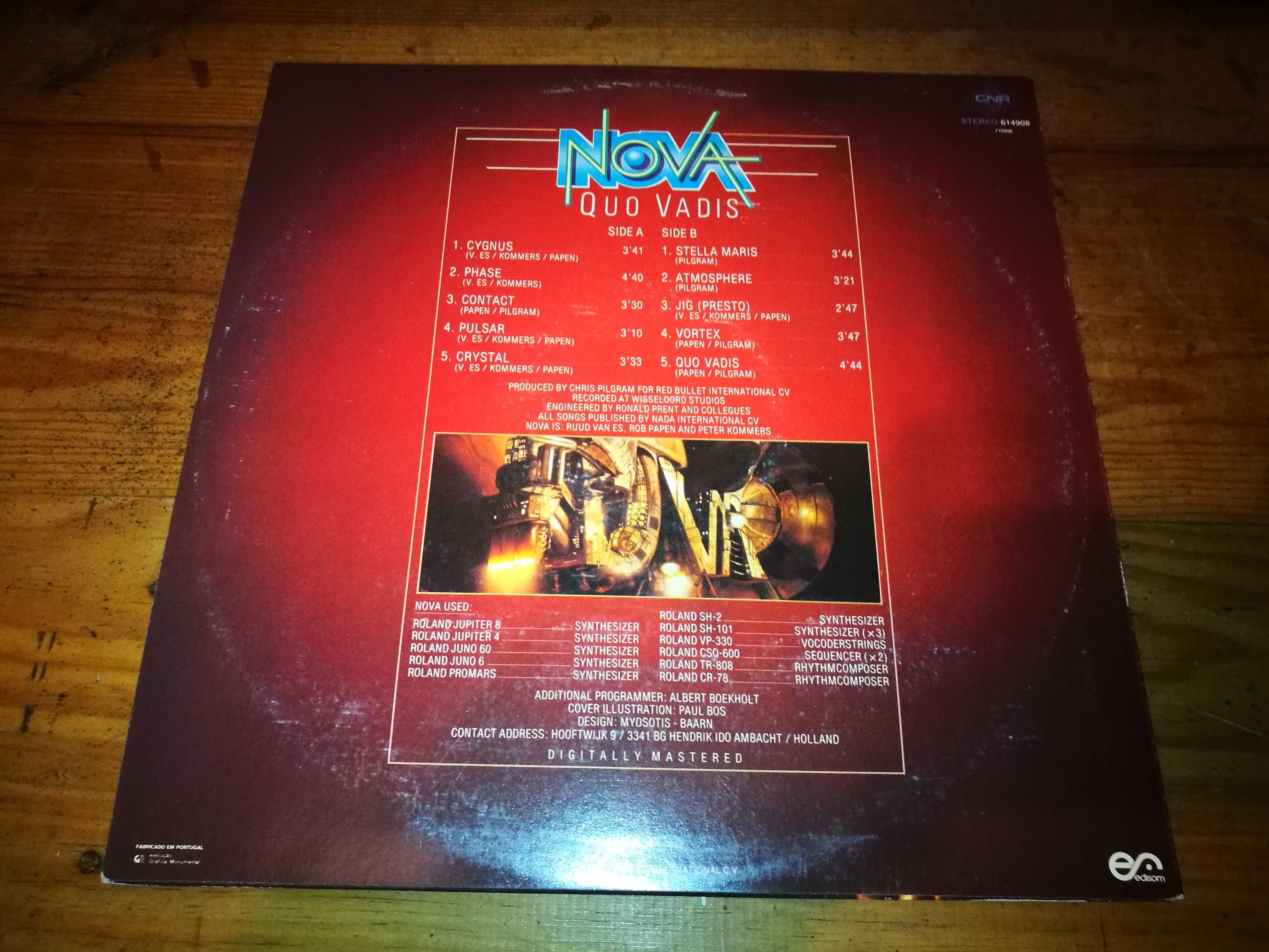 NOVA  (Musica Electrónica) - Quo Vadis LP