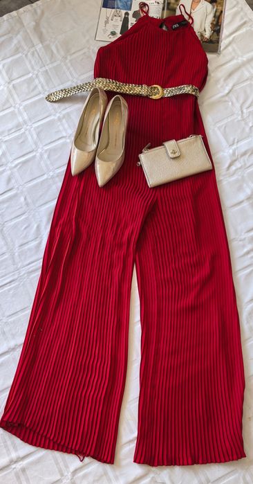 Kombinezon Damski Plisowany Zara r. M/L