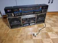 Lanico L-909E Boombox Retro – rzadki, Kultowy Radiomagnetofon Vintage