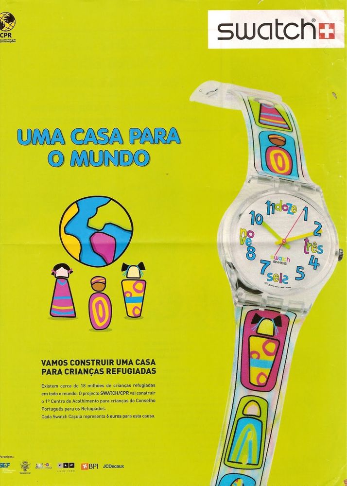 Swatch Crianças Refugiadas