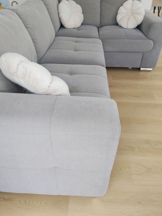 Naroznik rozkładany szary