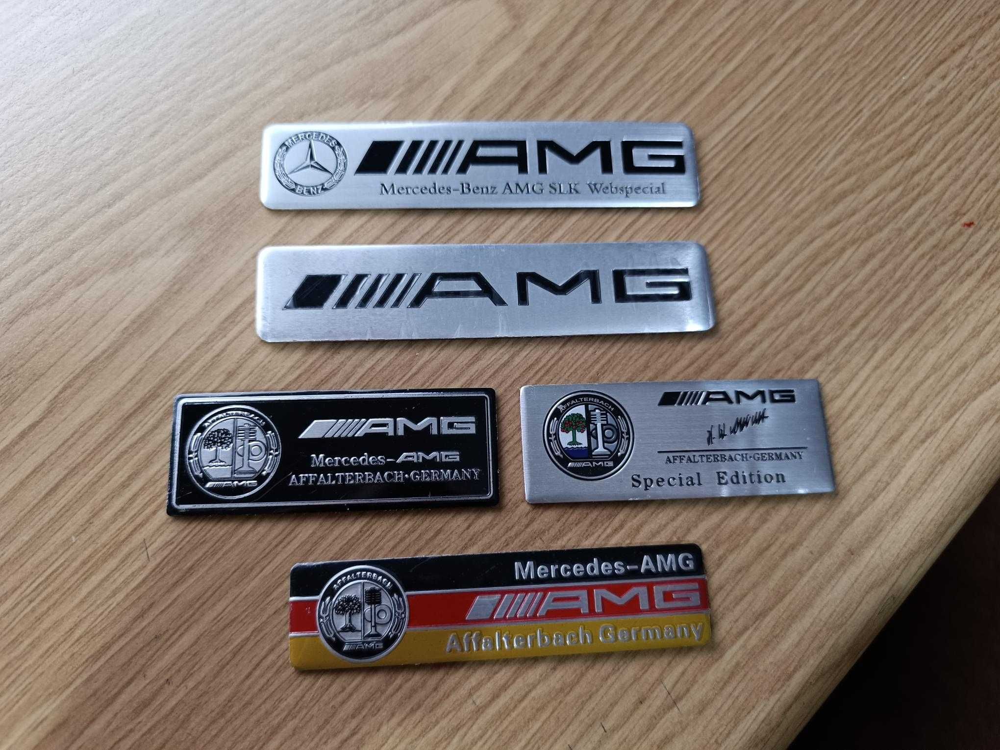 Símbolos Mercedes AMG Capô | Grelha | Traseira | Laterais | Interior